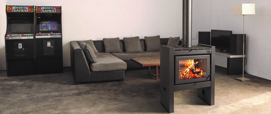 Salamandra doble frente Calefactor Lapacho 70 Doble frente