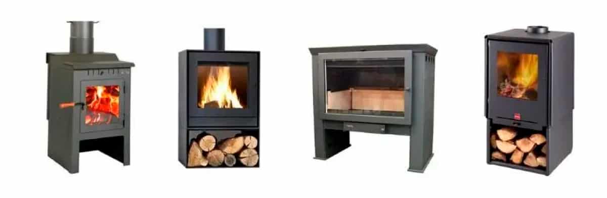 modelos de salamandras a lena